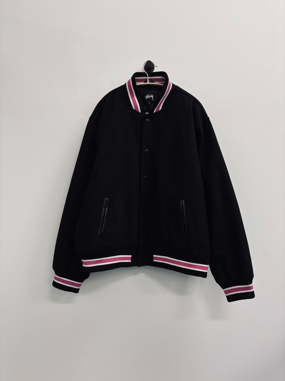스투시(Stussy) XL 토크 멜튼 바시티 자켓  상품이미지1