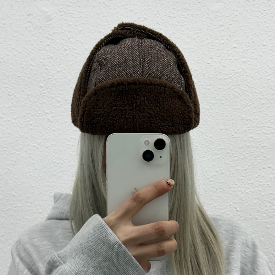 노스페이스 브라운 군밤모자 상품이미지3