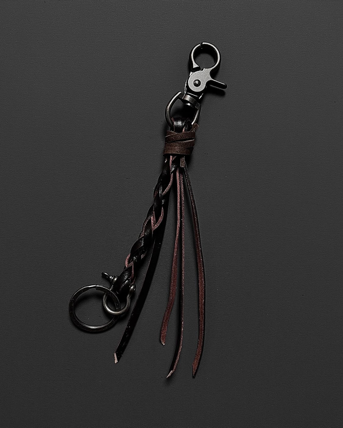 레더 테슬 키링 (2color) 상품이미지6