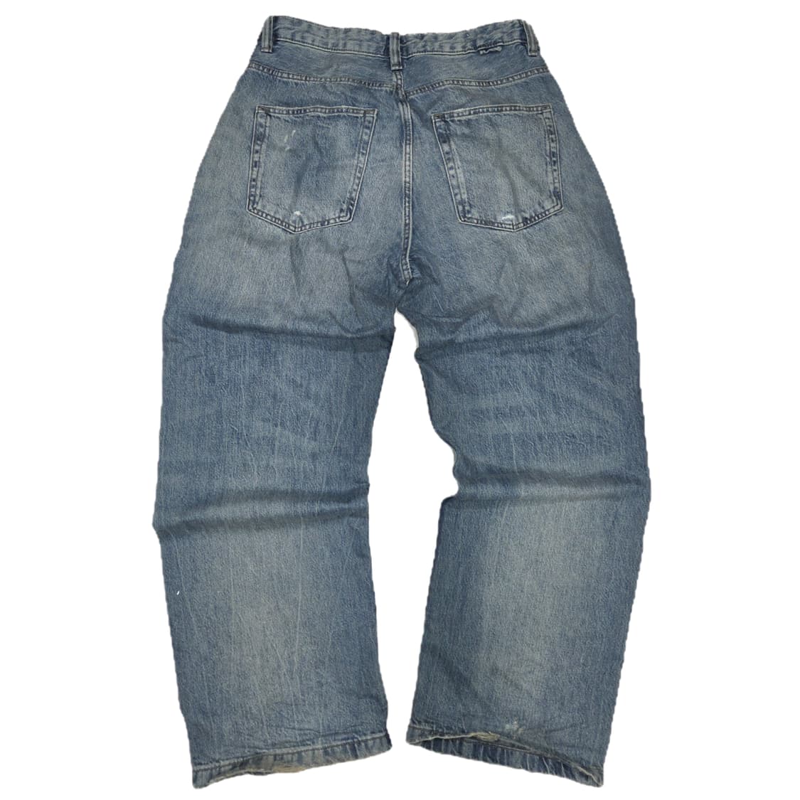 자라 연청 워싱  배기진 상품이미지2