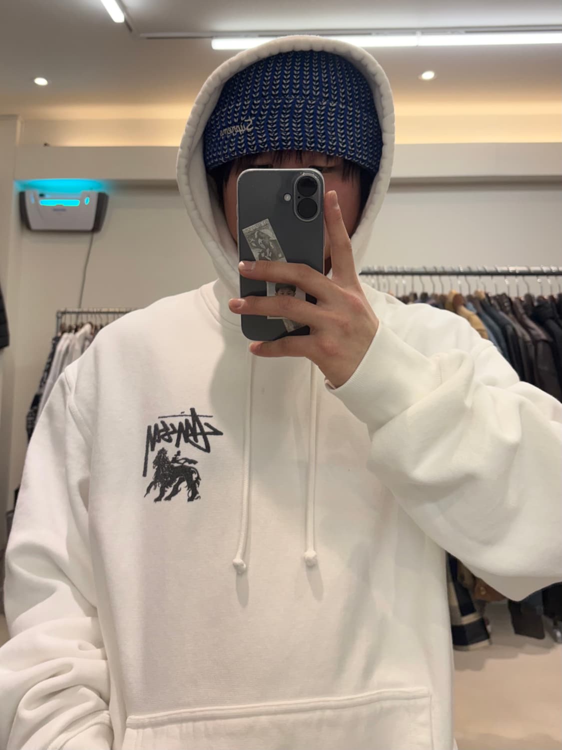 스투시 라이온 후드티 상품이미지9