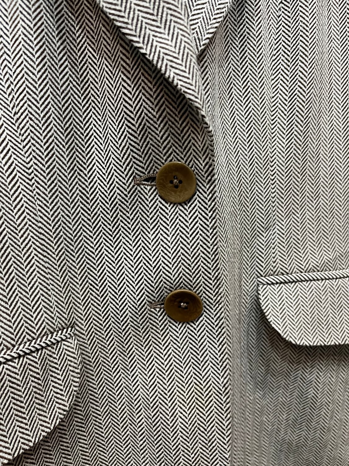 아쿠아스큐텀 울 헤링본 자켓 우먼즈 Made in PORTUGAL 상품이미지3