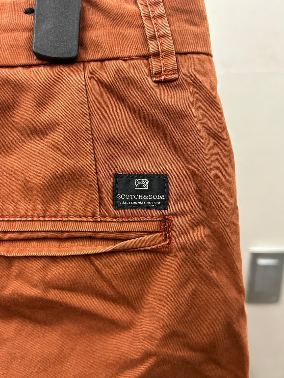 네덜란드 스카치앤소다(scotch&soda) 브라운 면바지 상품이미지4