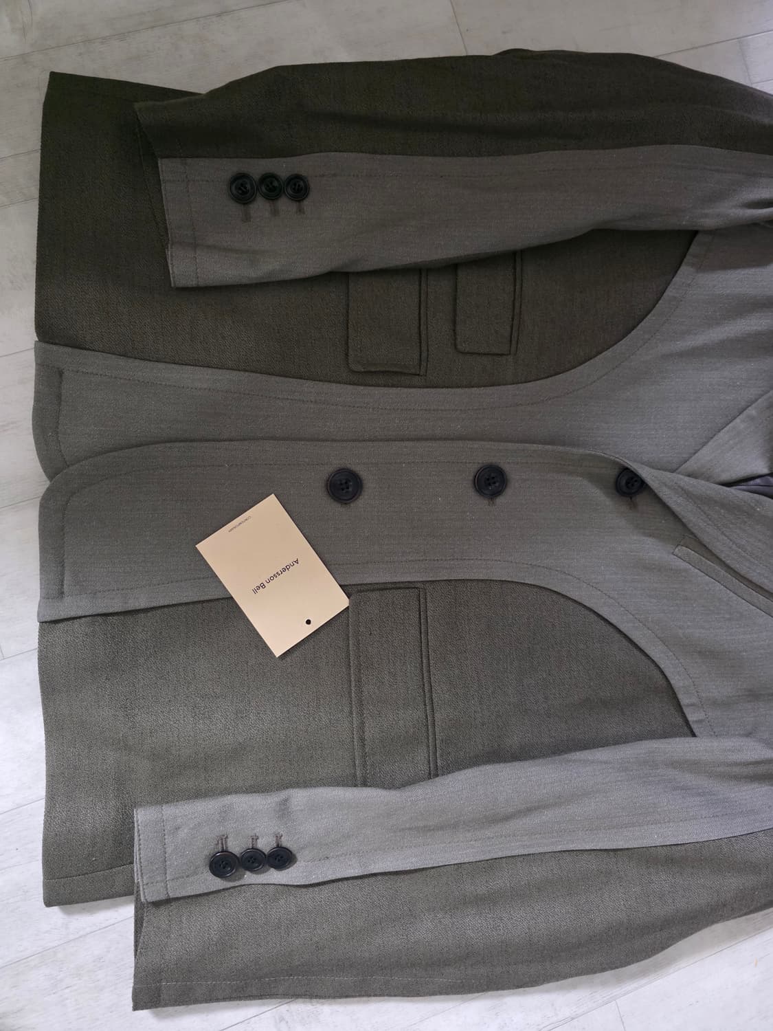 앤더슨벨 22토템 콘트라스트 자켓 M 상품이미지4