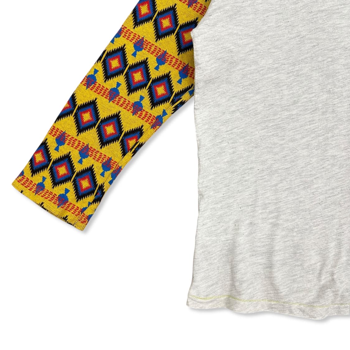 Hand-Drawn Graphic Knit Sleeve Tee 상품이미지4