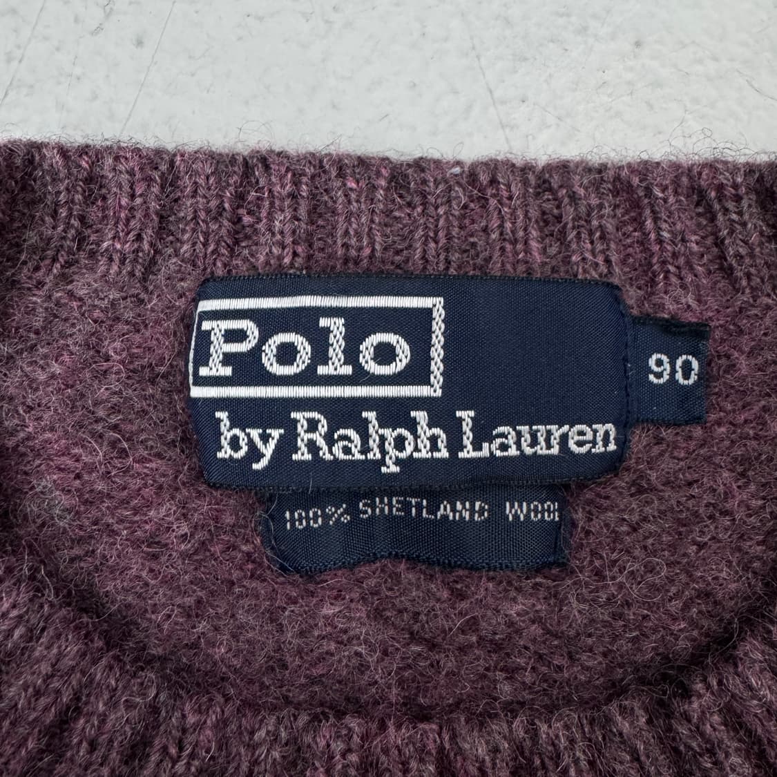 폴로 90s 포니 울 니트 상품이미지4