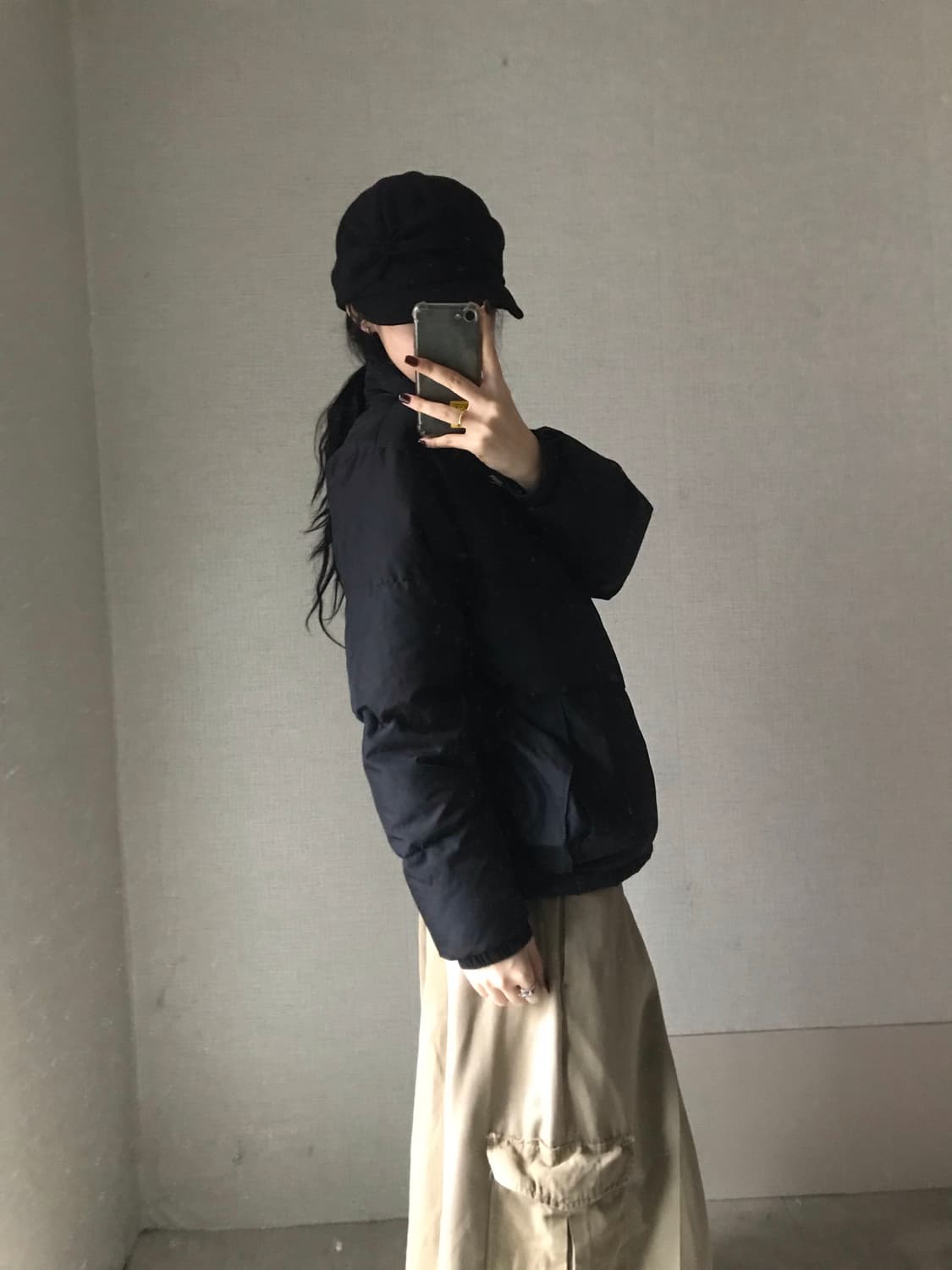 나이키 블랙 패딩 상품이미지4
