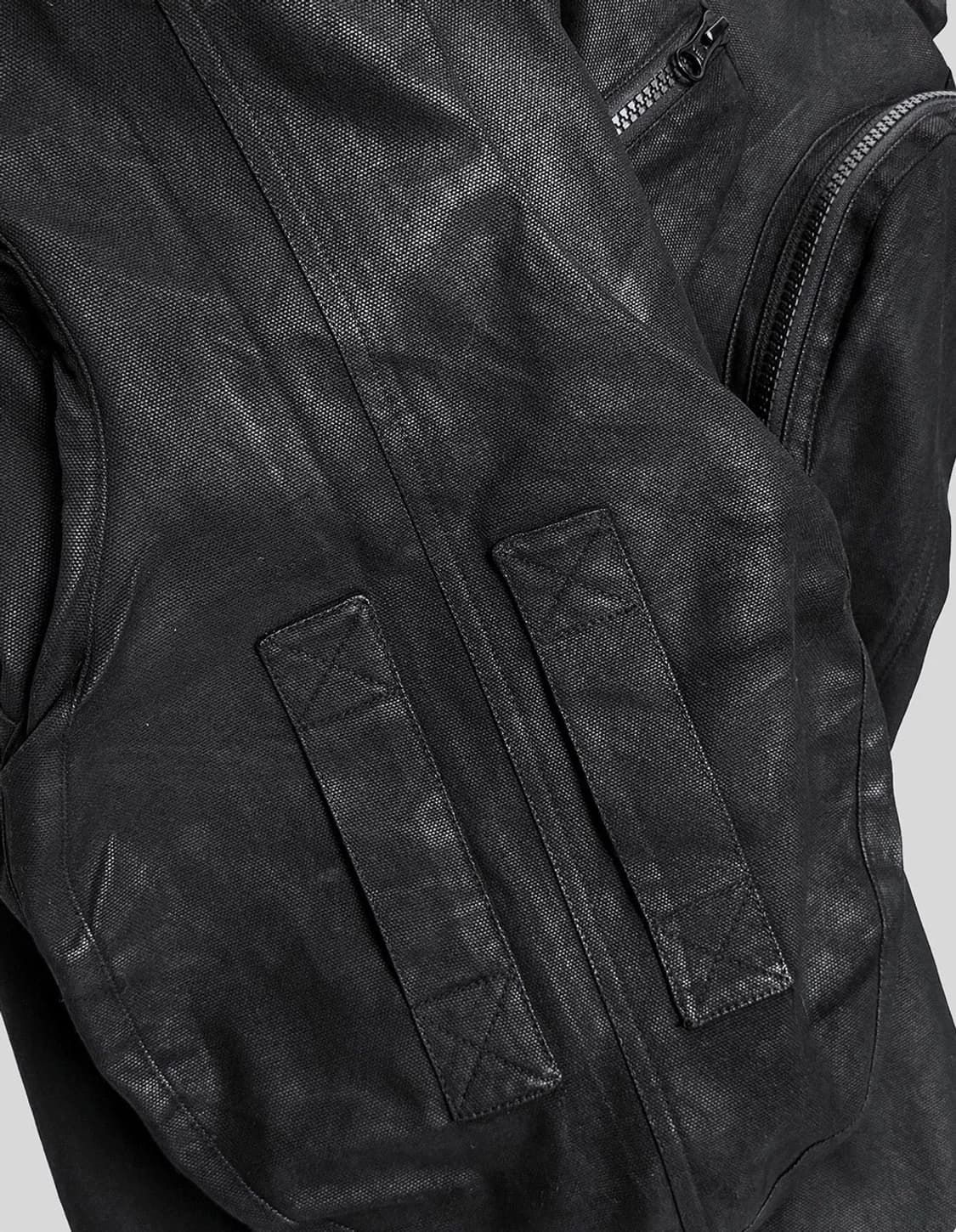 Vaguardia Dark Waxed Loose Utility Pants 상품이미지5