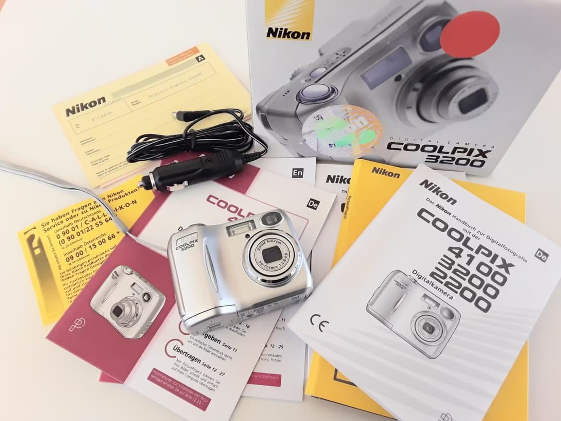 NIKON COOLPIX 3200 니콘 쿨픽스 빈티지 디지털카메라 디카 상품이미지6