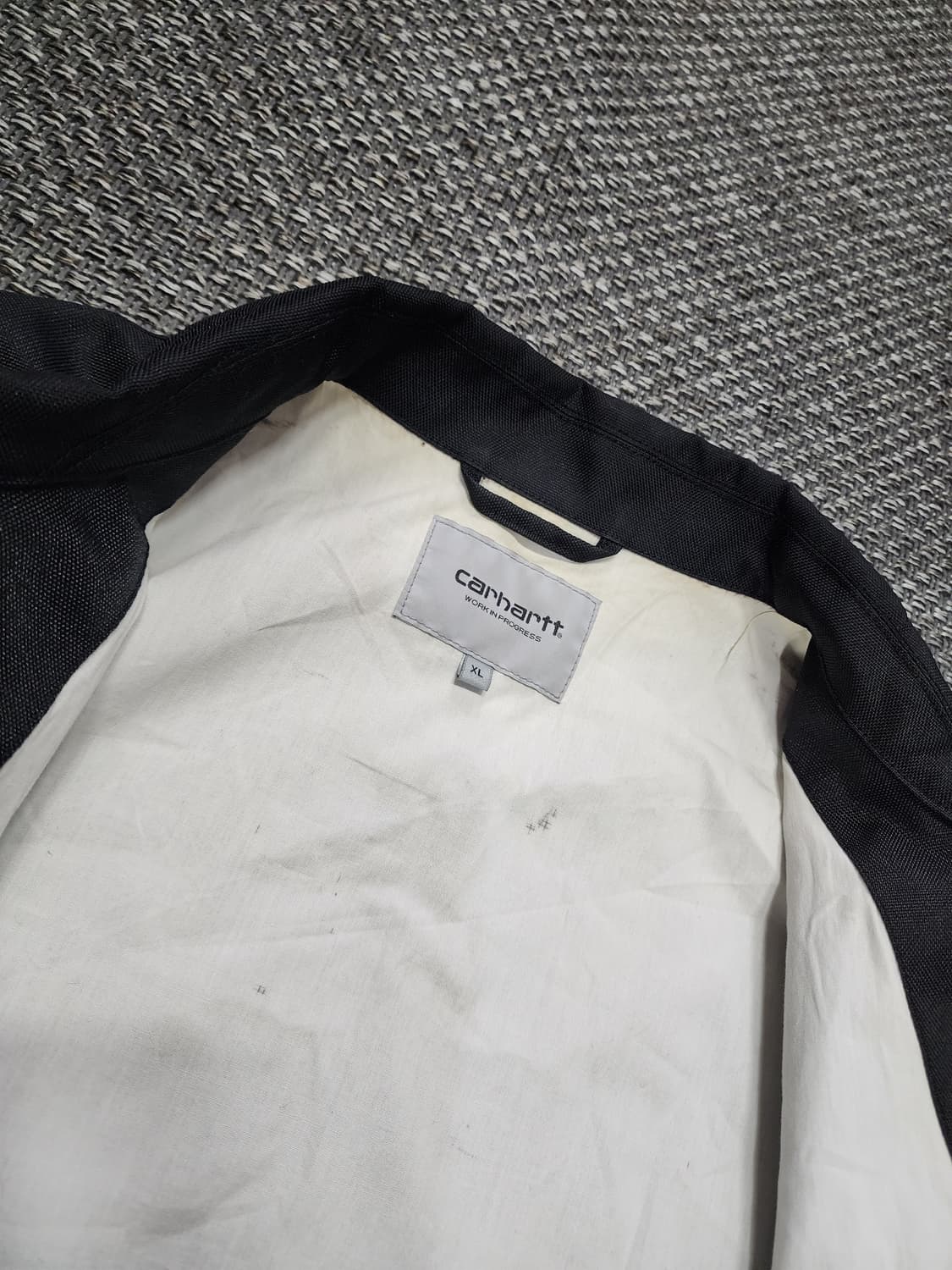 칼하트 블랙 코치 자켓  XL사이즈 상품이미지4