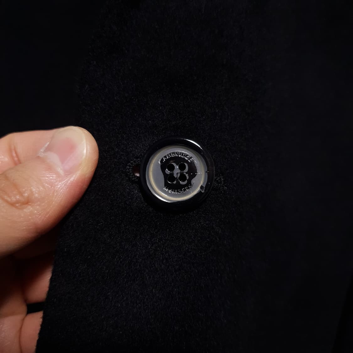 100) 캠브리지맴버스 퍼스트클래스 퓨어 캐시미어 100% 롱 코트 블랙 상품이미지4