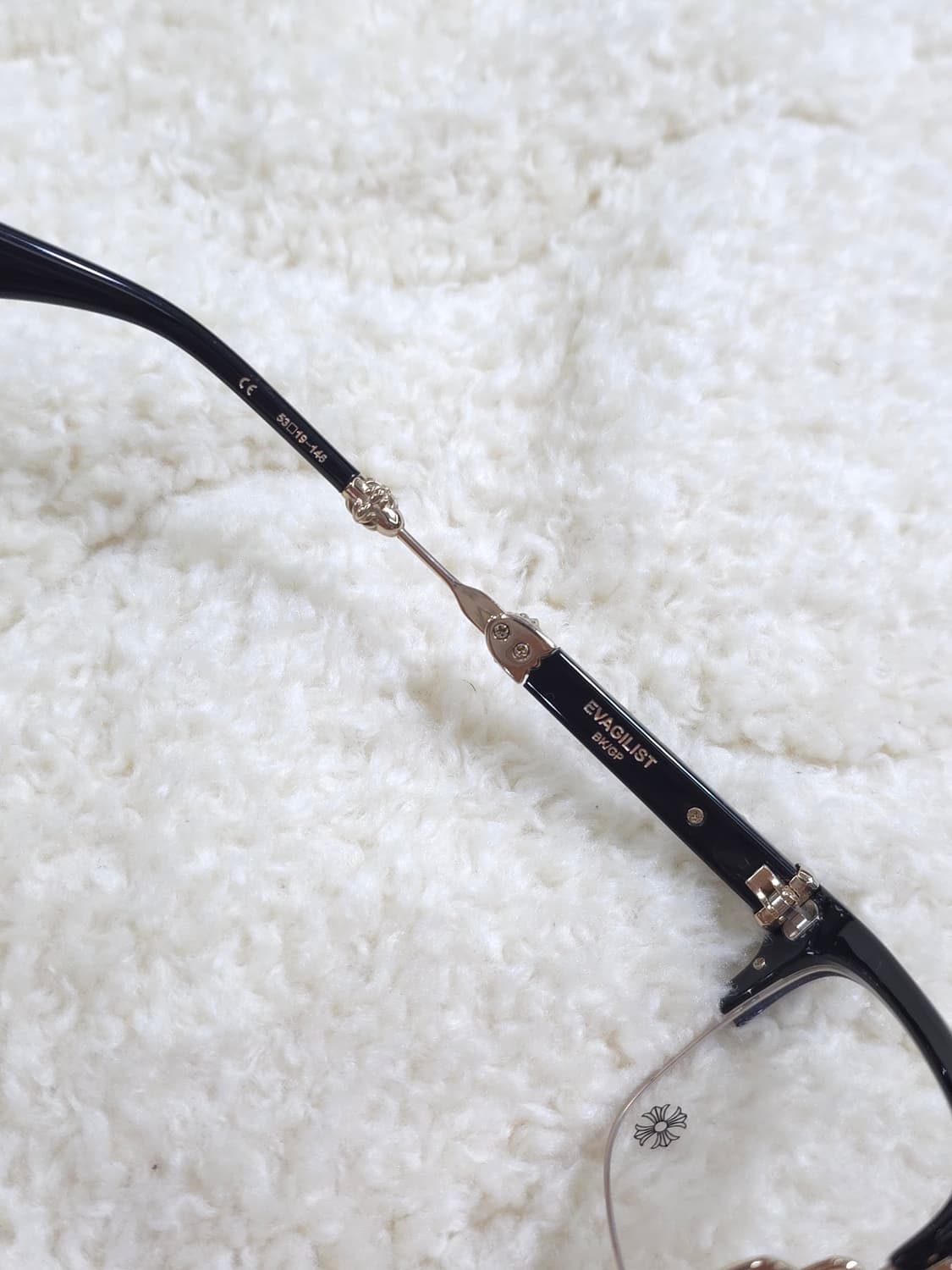 [OS] 크롬하츠 에바질리스트 안경 블랙 골드 상품이미지7