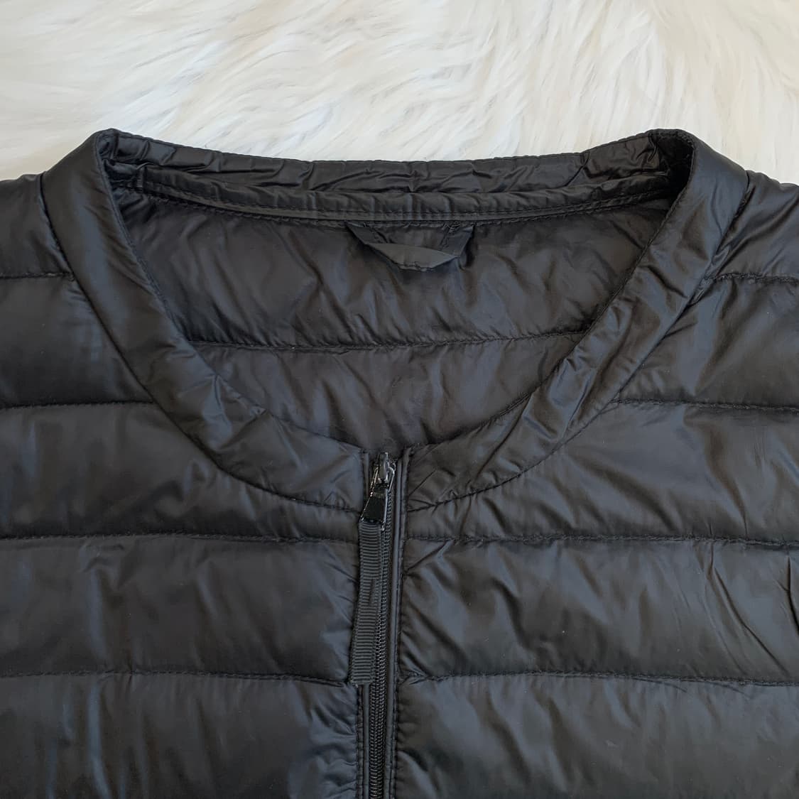 빈티지 덕다운 지퍼 경량패딩 조끼 1817 상품이미지4