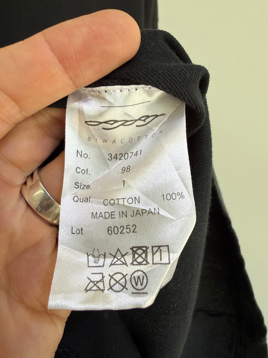 BIWA COTTON (Made in Japan) 반팔티셔츠  상품이미지6