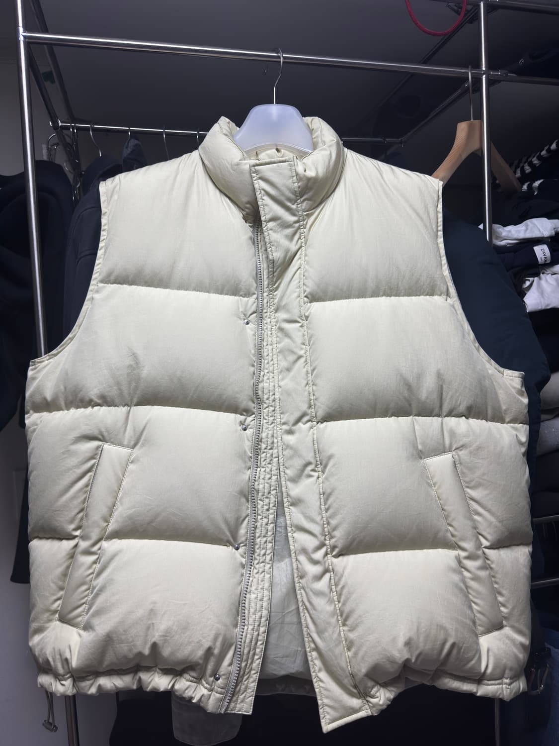 [AURALEE] 오라리 다운 패딩 베스트 / 패딩 조끼 사이즈 005 상품이미지1