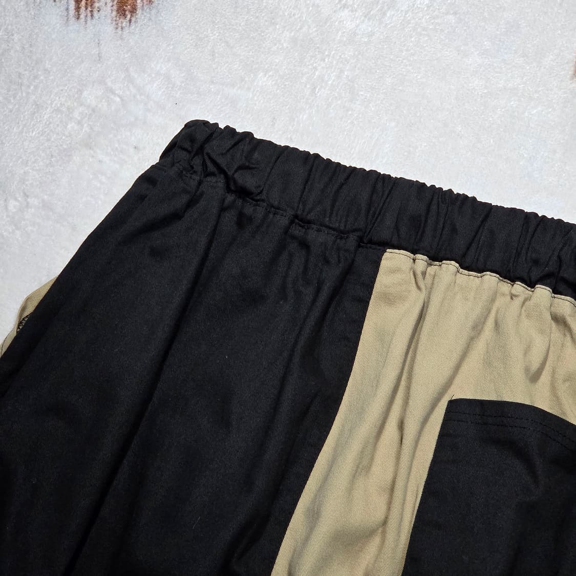 빈티지 패치워크 카고 벌룬팬츠 상품이미지5