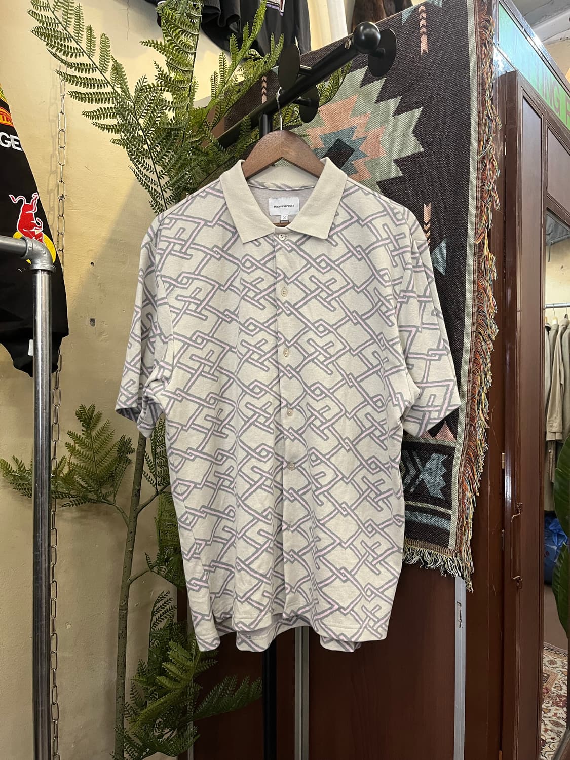 디스이즈네버댓 자카드 반팔 카라티 #csz789 상품이미지1