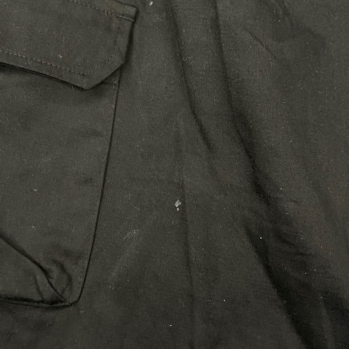 [ 정품/3 ] 해칭룸 지퍼 카고 워크 팬츠 블랙 b14 상품이미지7