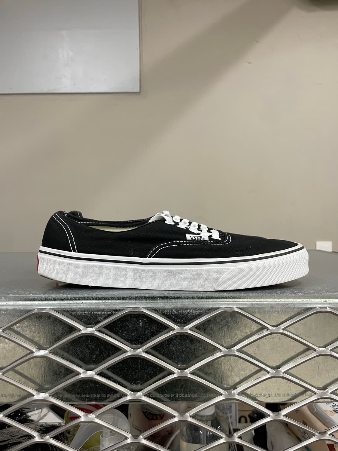 반스 어센틱 블랙 화이트 265 상품이미지4