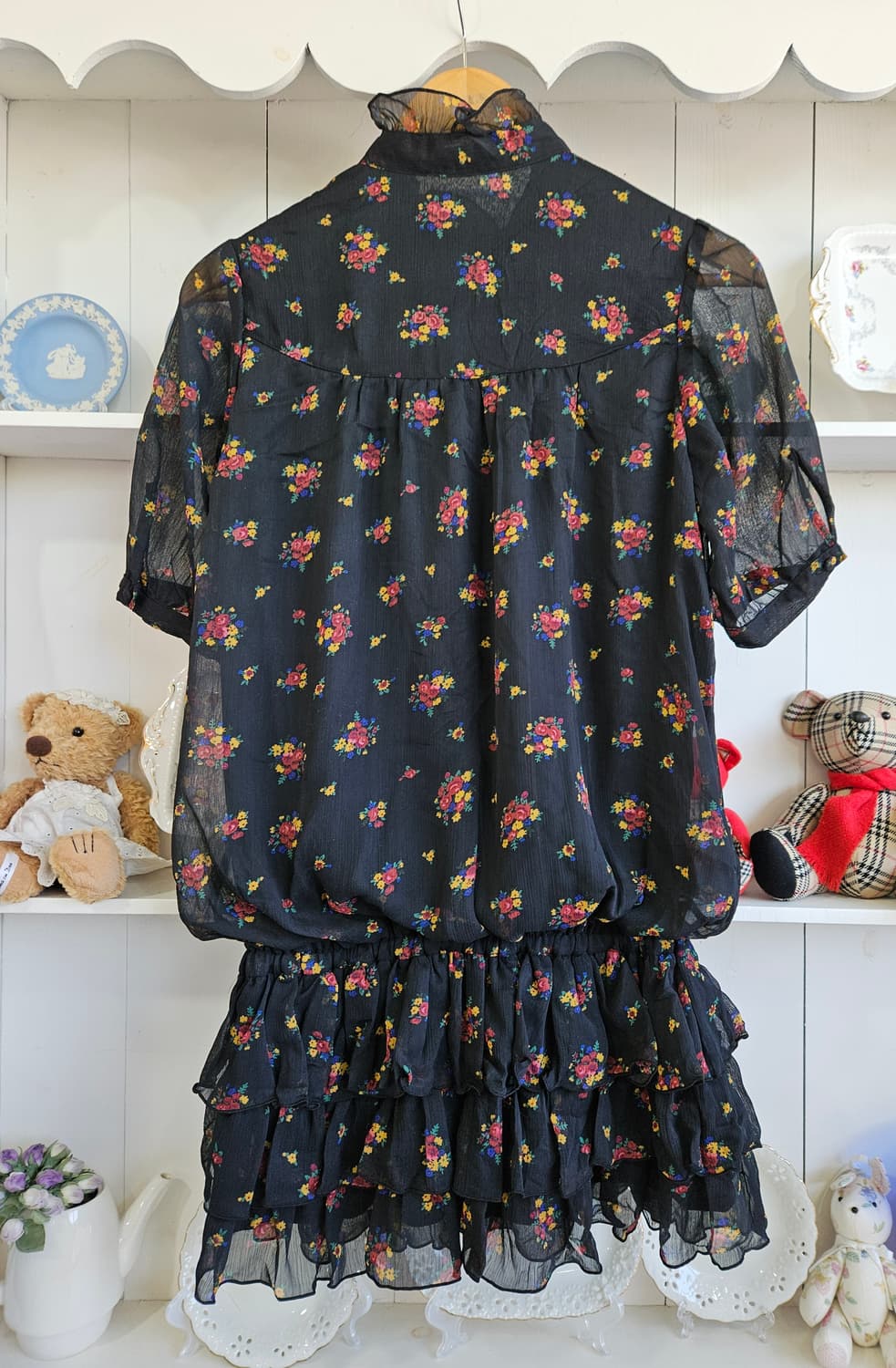 플라워 쉬폰 원피스 상품이미지6