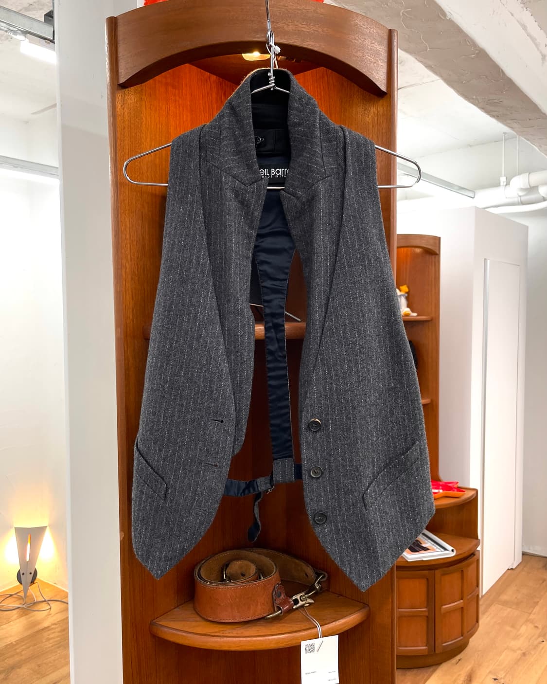 닐바렛 하네스 스트라이프 베스트 상품이미지1