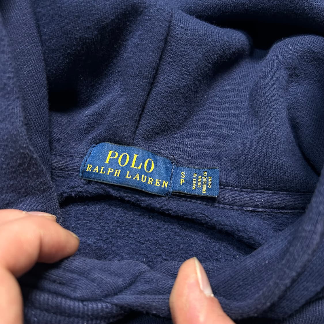폴로 랄프로렌(POLO RalphLauren) 네이비 포니 로고 후드티 상품이미지5