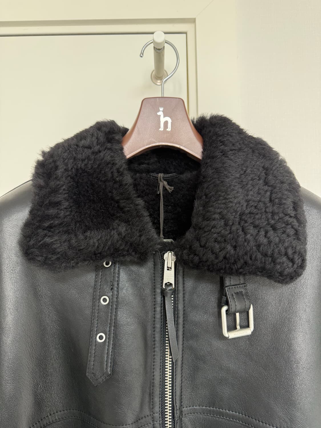 올세인츠 cyprus 시어링 무스탕 L (110) 상품이미지2