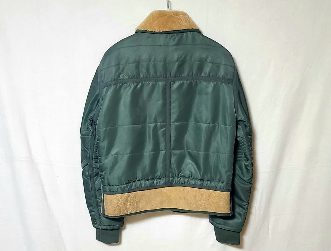 Chevignon 쉐비뇽 레더 파츠 양털 봄버 상품이미지4