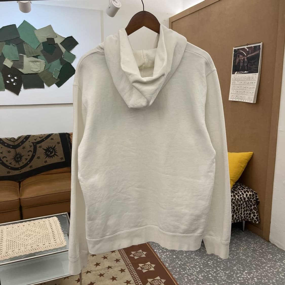 산드로 빈티지 캐주얼 키치 드로잉 약기모 후드티 105 C10228 상품이미지4