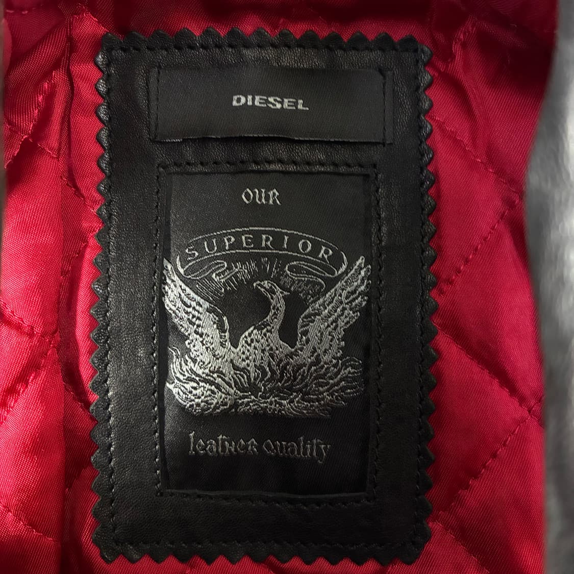 Dissel 디젤 스타 램스킨 더티 베스트 상품이미지8