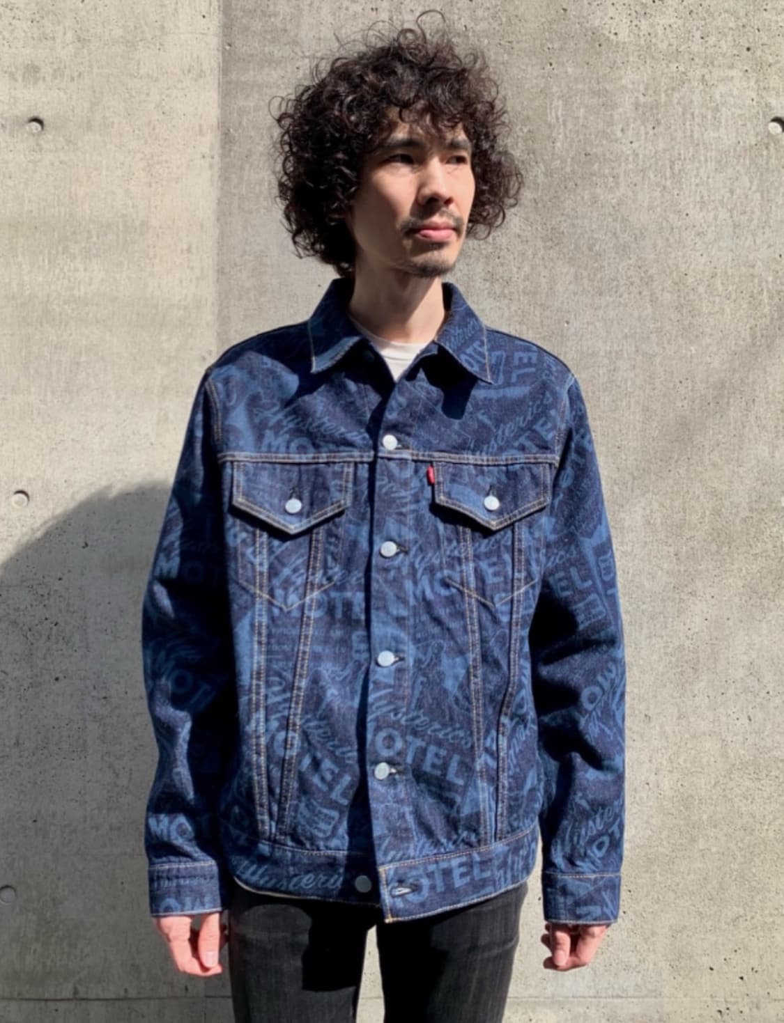 히스테릭글래머 motel denim jacket 상품이미지8