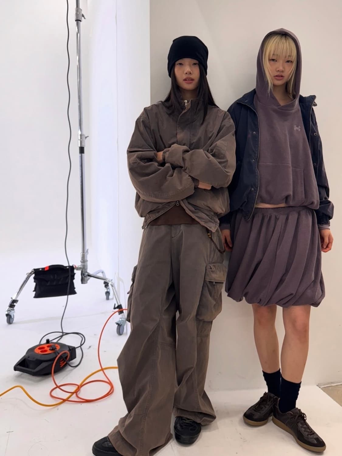 999humanity 블리치드 봄버 자켓 상품이미지3