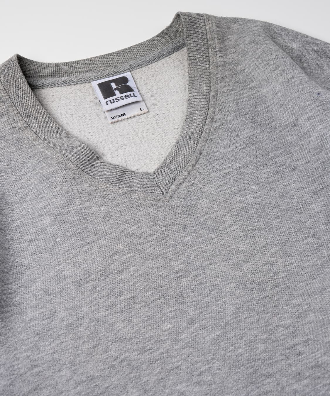 (105) 러셀어슬레틱 Grey V-Neck Sweatshirt 상품이미지3