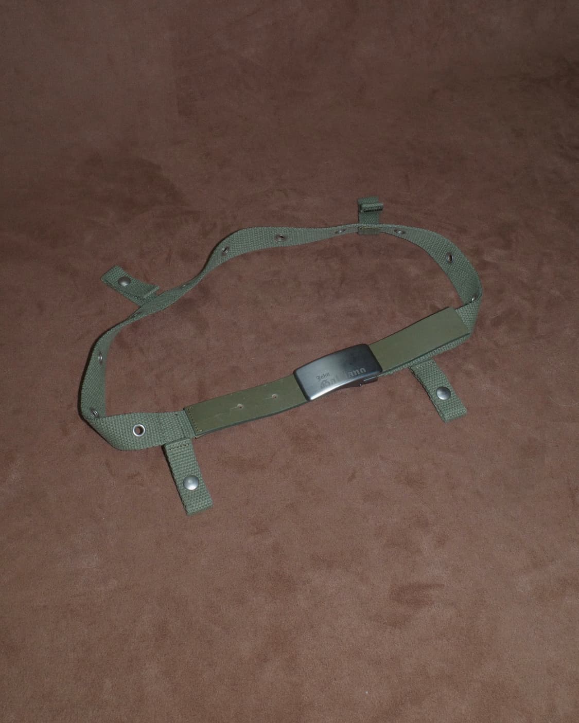 존갈리아노 도킹 밀리터리 벨트 상품이미지7