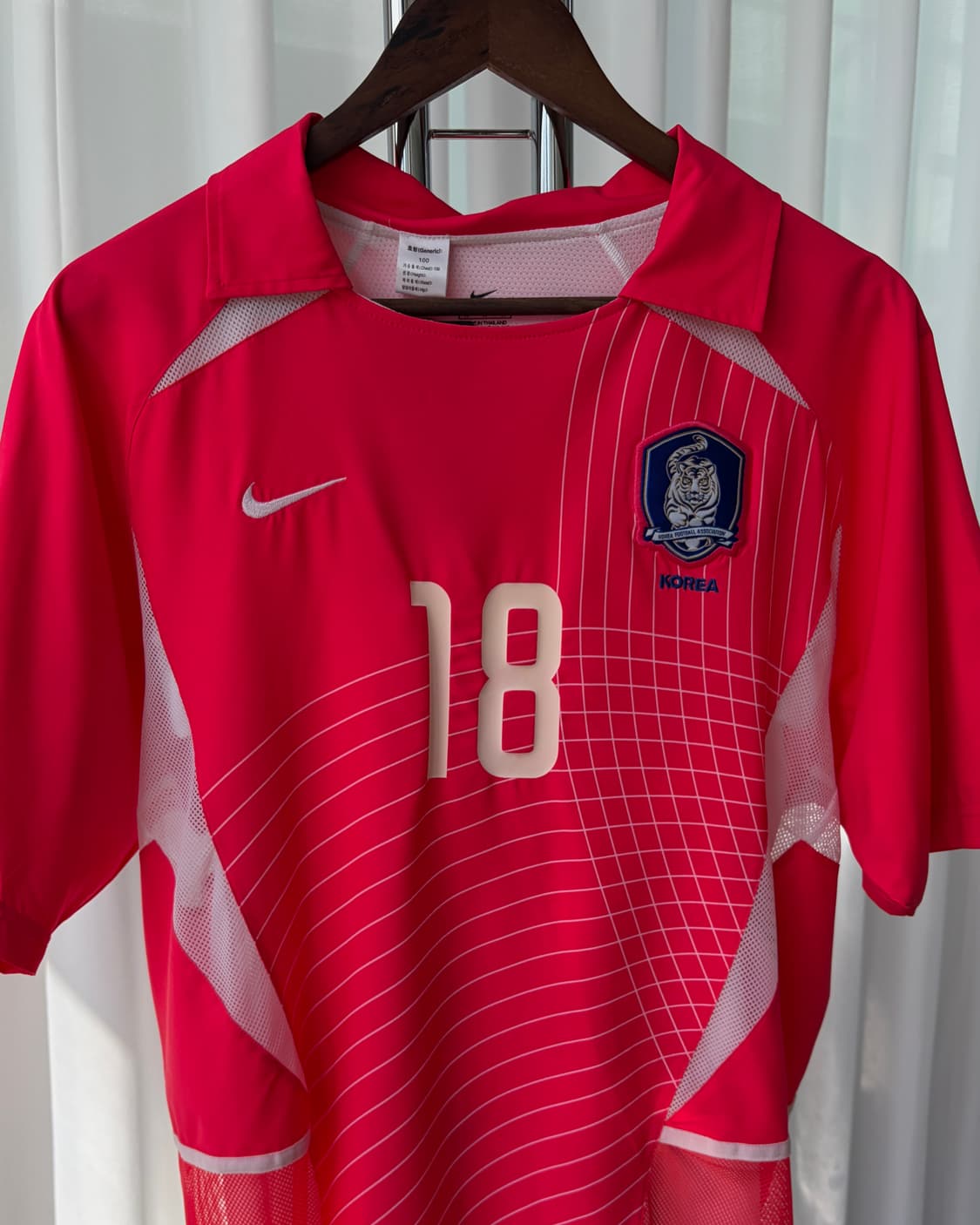 (새상품)[L]나이키 황선홍 2002 월드컵 듀얼레이어 선수지급용 유니폼 상품이미지4