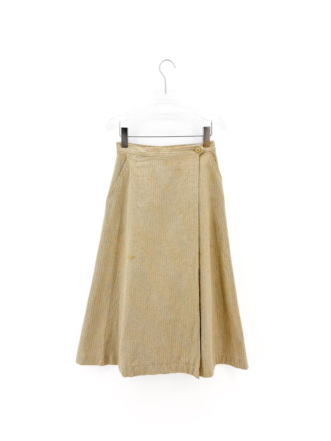 70’s 이세이미야케 스포츠 스트라이프 랩 스커트 상품이미지5