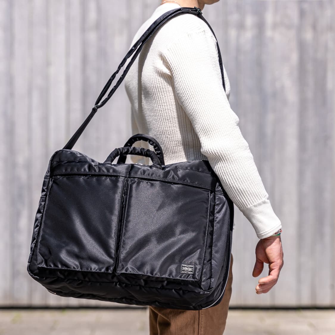 요시다 포터 탱커 2way 오버나이트 브리프케이스 블랙 622-79309 상품이미지1