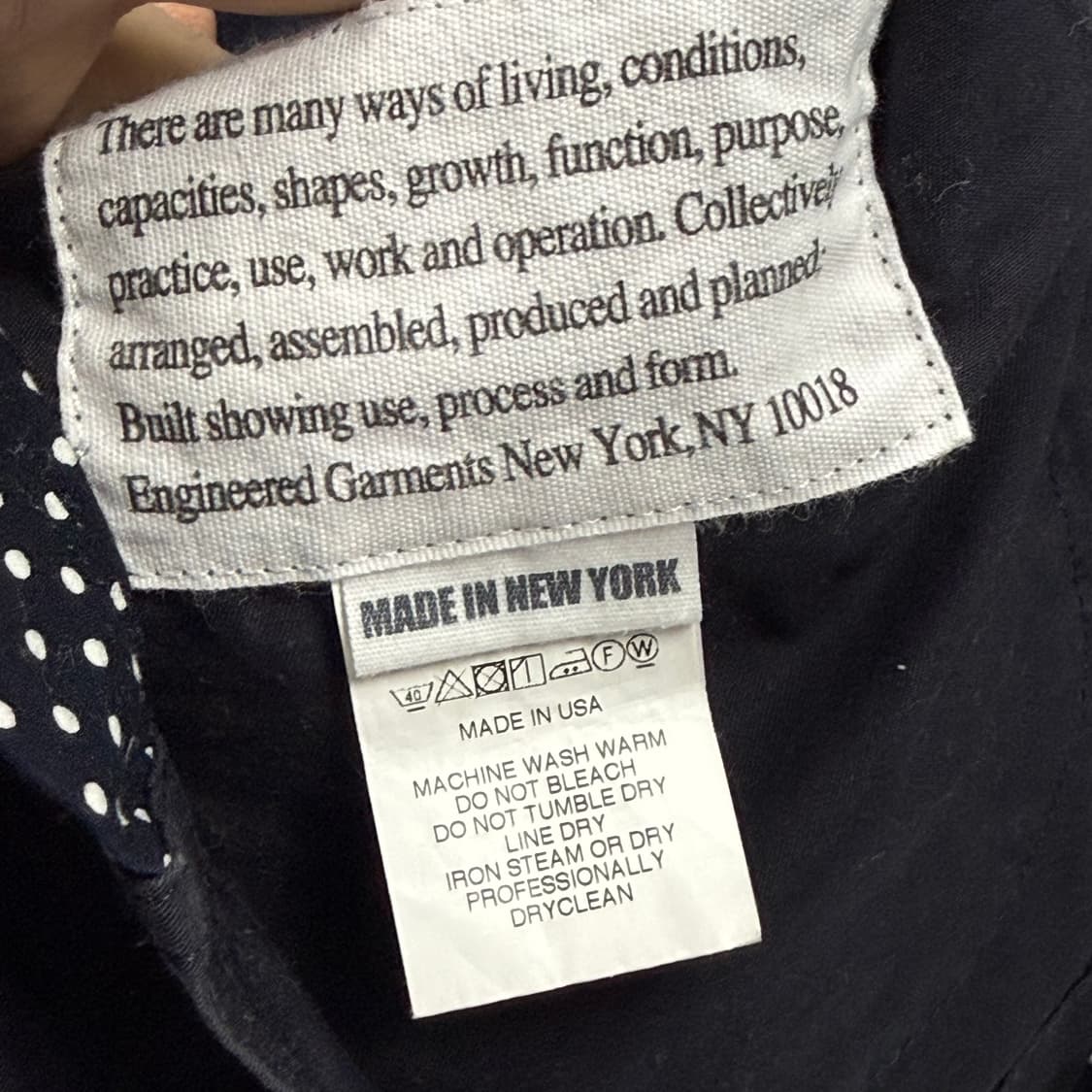 (103) 엔지니어드가먼츠 폴카닷 로이터 자켓 상품이미지9