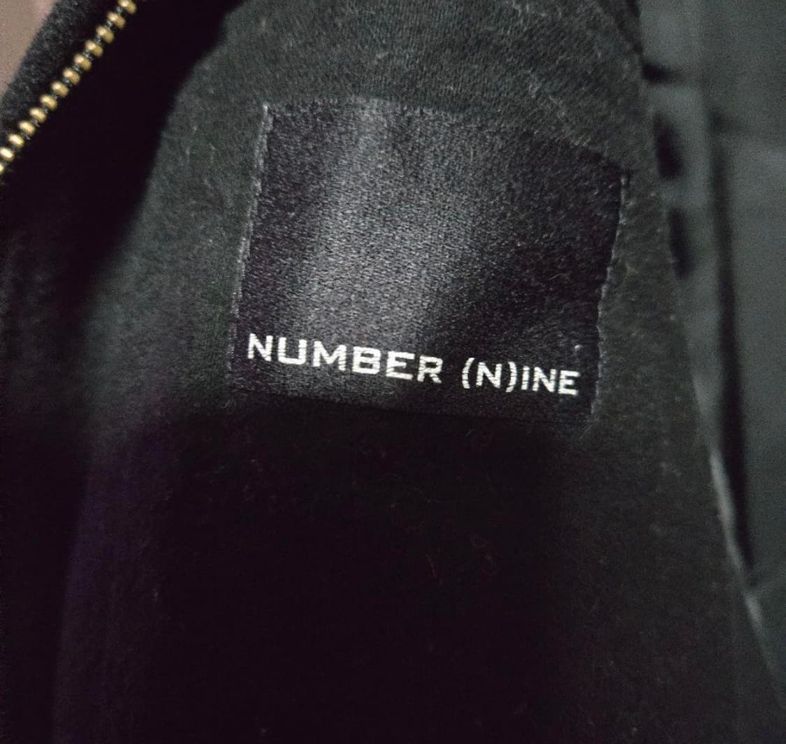 08aw 넘버나인 바시티 자켓 블랙 상품이미지7