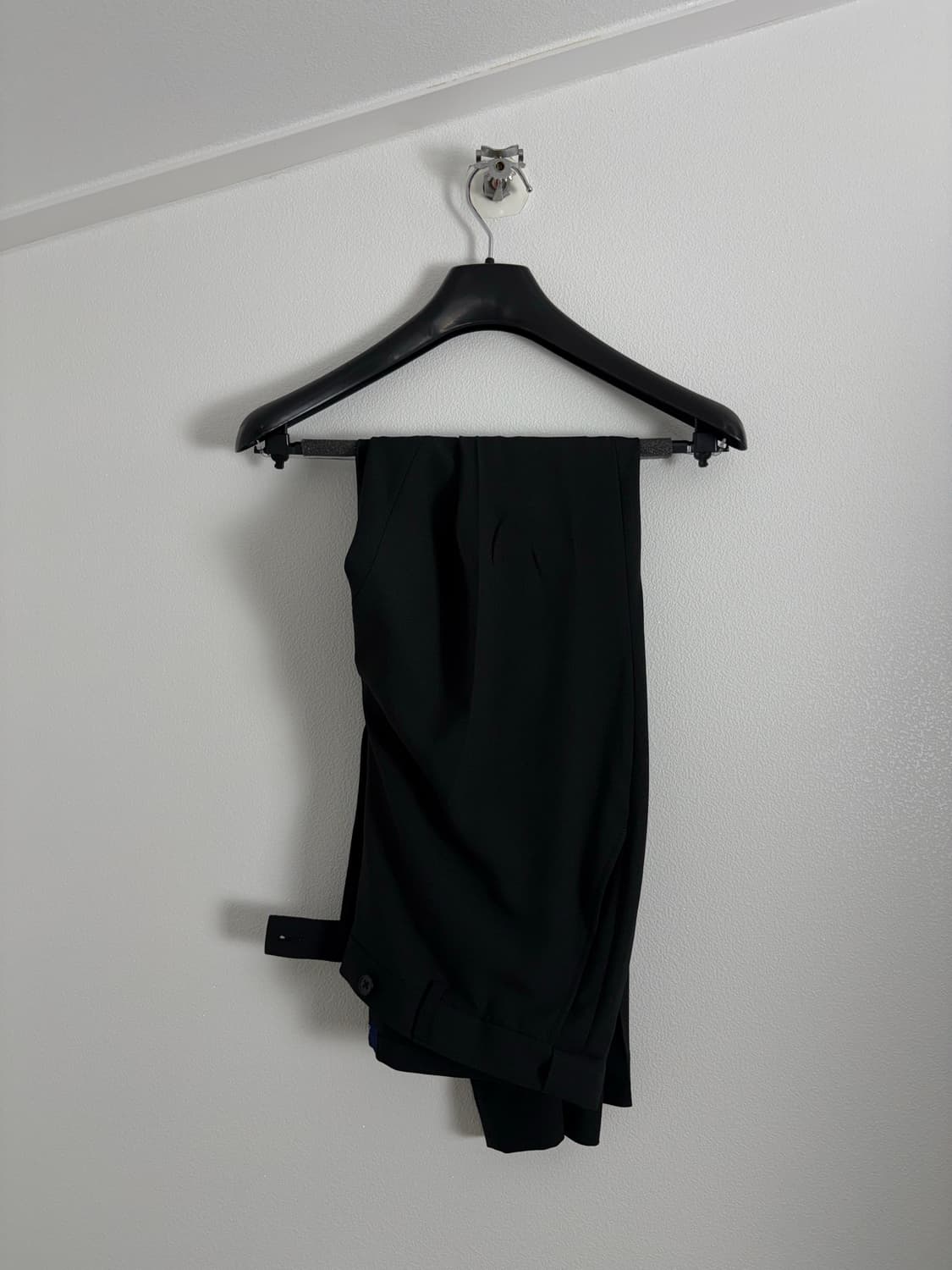 예일 아이비 수트 와이드핏 블랙 XL 상품이미지8