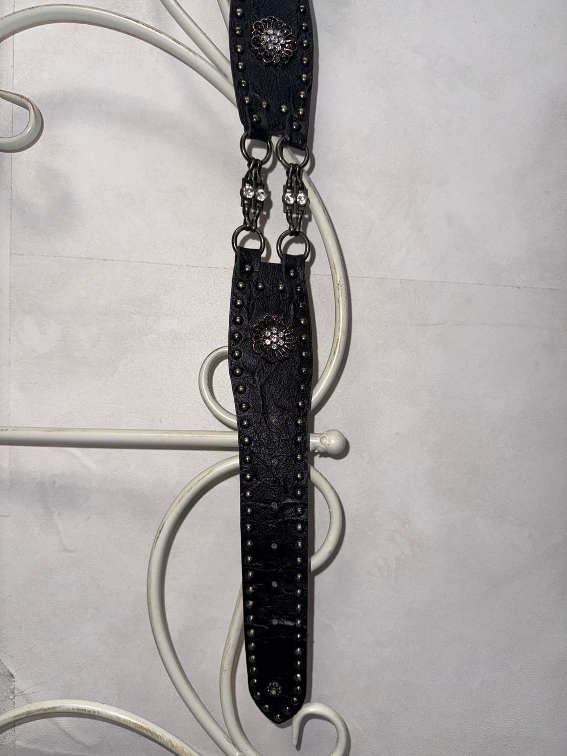 Black fairy flower cubic chain belt 상품이미지7