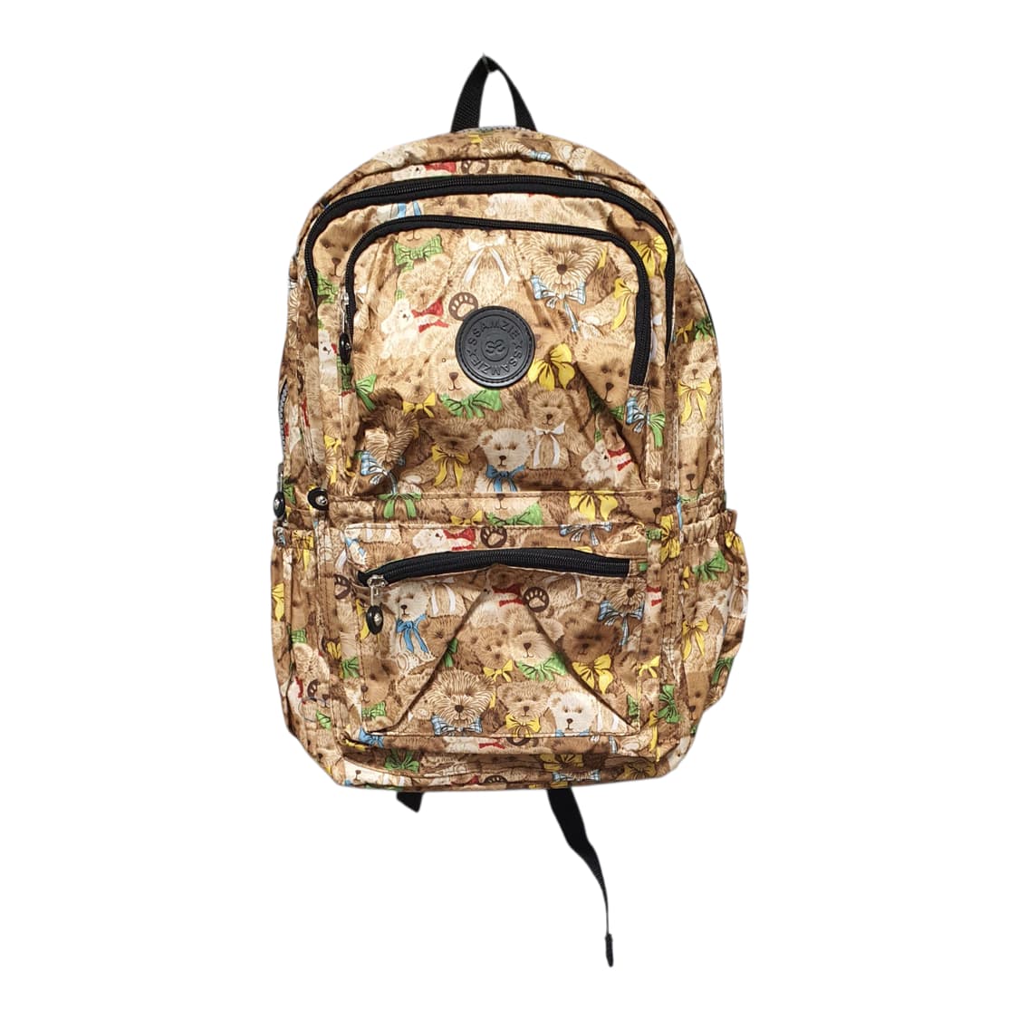 쌈지 테디베어 곰돌이 패턴 백팩 S~M  상품이미지1