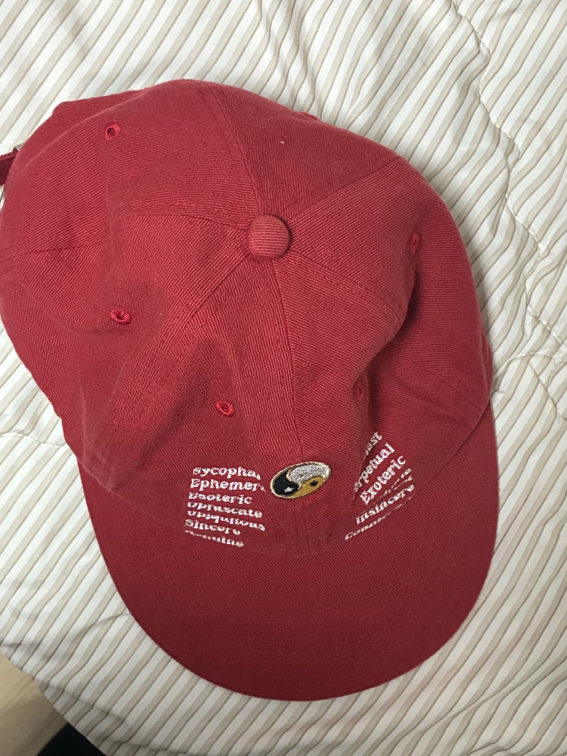 패슬 레드 캡 상품이미지2