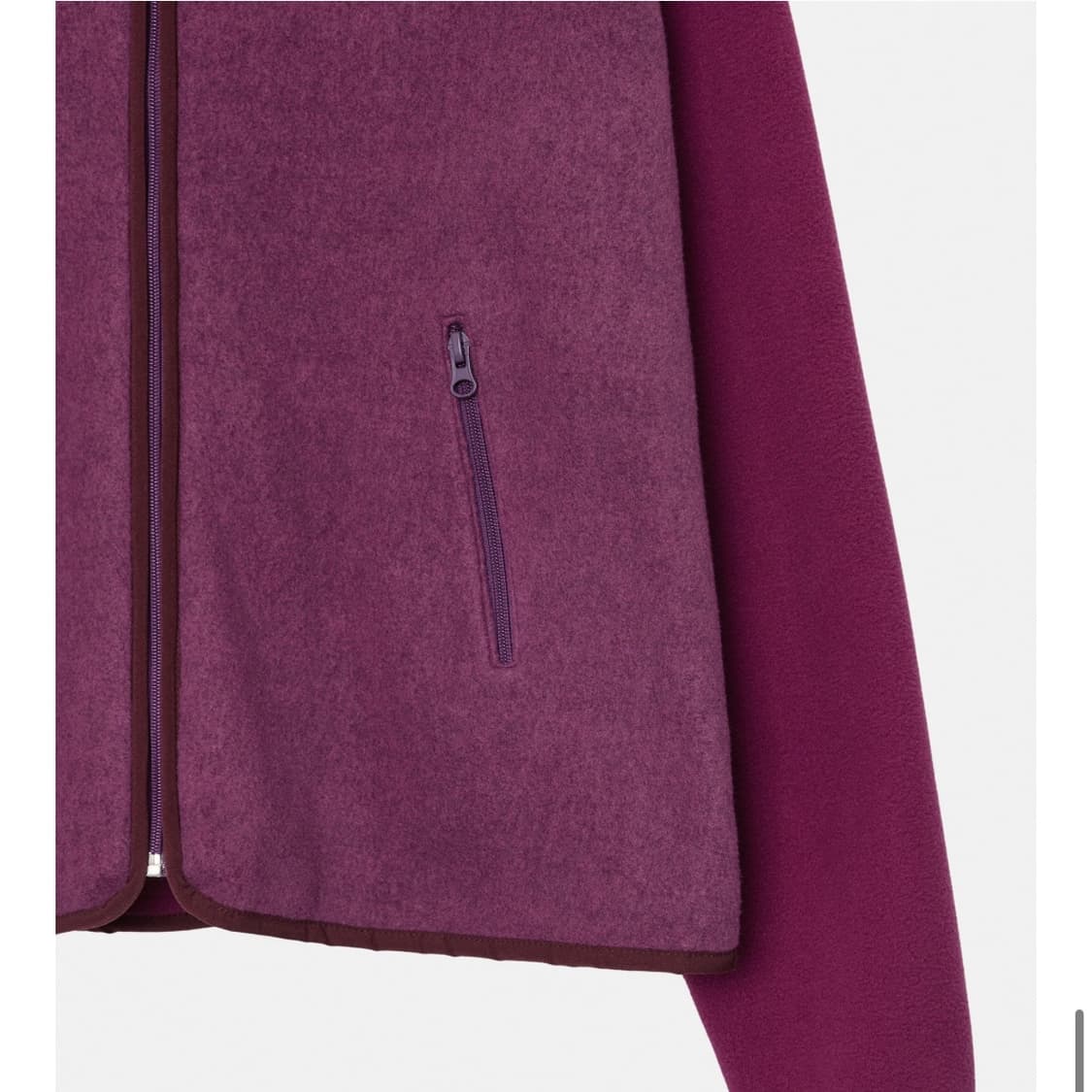 엔조블루스 플리스 집업 후디 퍼플 상품이미지8