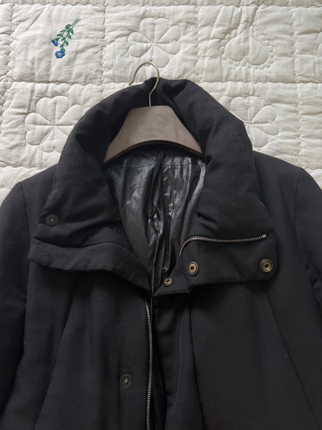 The Viridi anne 비리디안느 아티잔 다운 투웨이 다크웨어자켓 상품이미지2