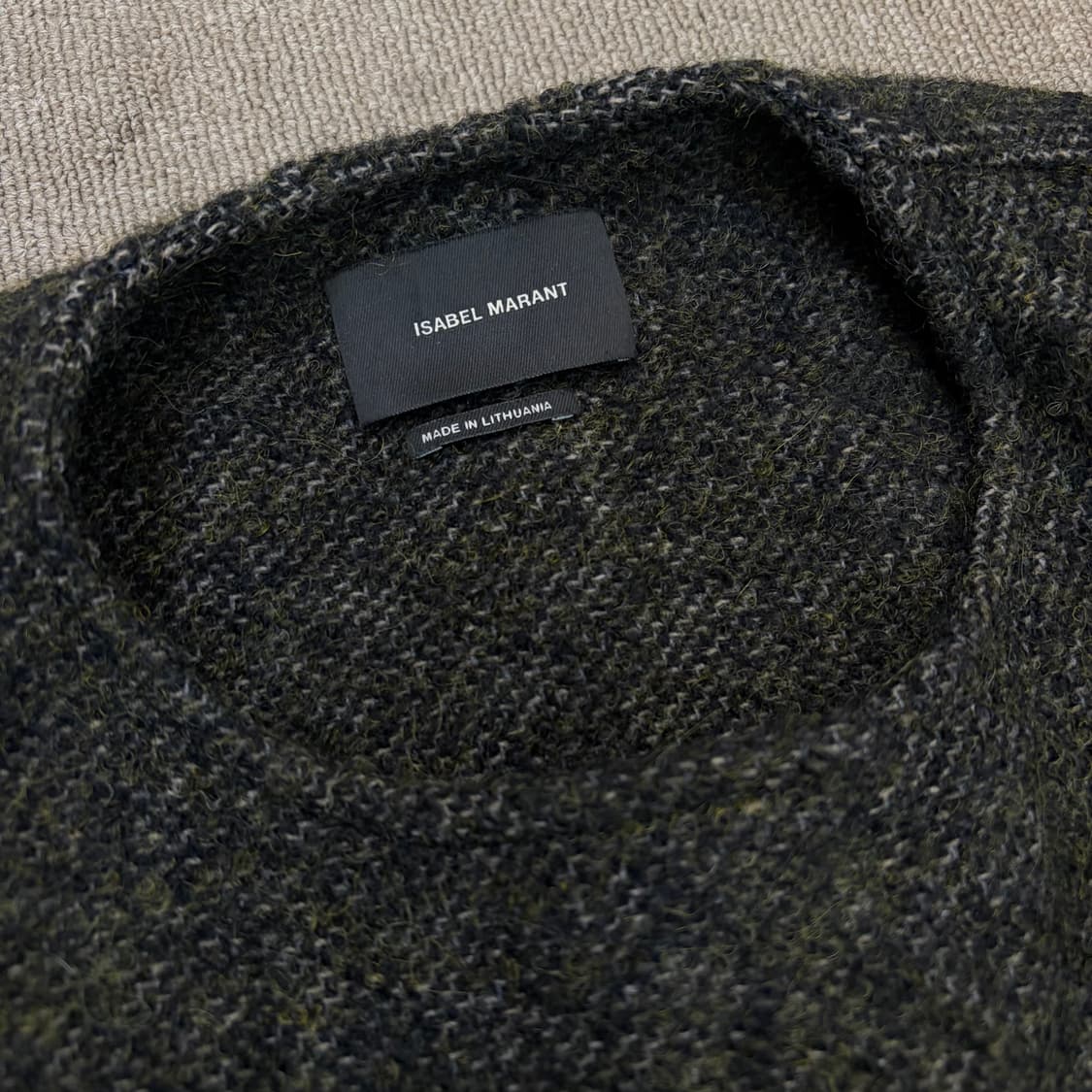 ISABEL MARANT 이자벨마랑 울 알파카 코트 상품이미지2