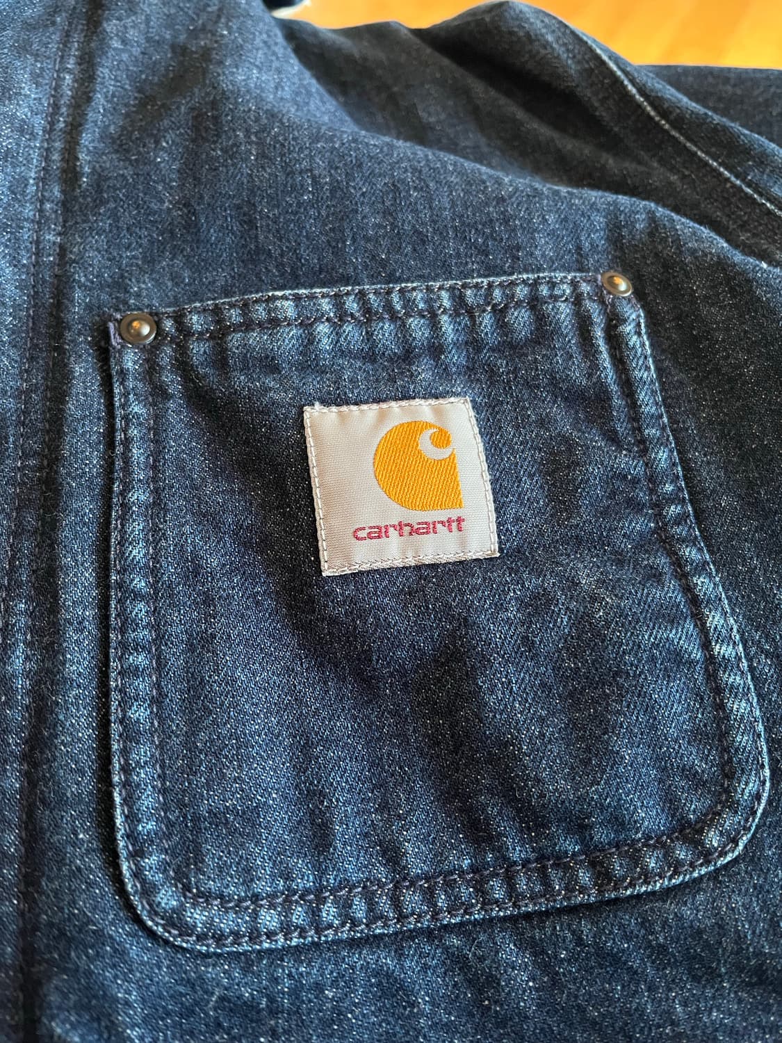 칼하트 양털 데님 워크 자켓 상품이미지3