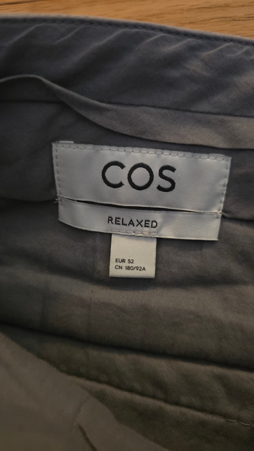 COS 코스 코듀로이 와이드 팬츠 그레이 52 상품이미지5