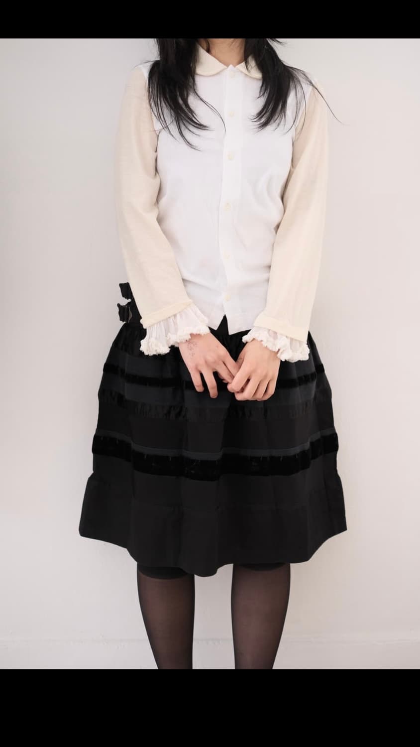 Comme des Garcons Frill sleeve button to 상품이미지3