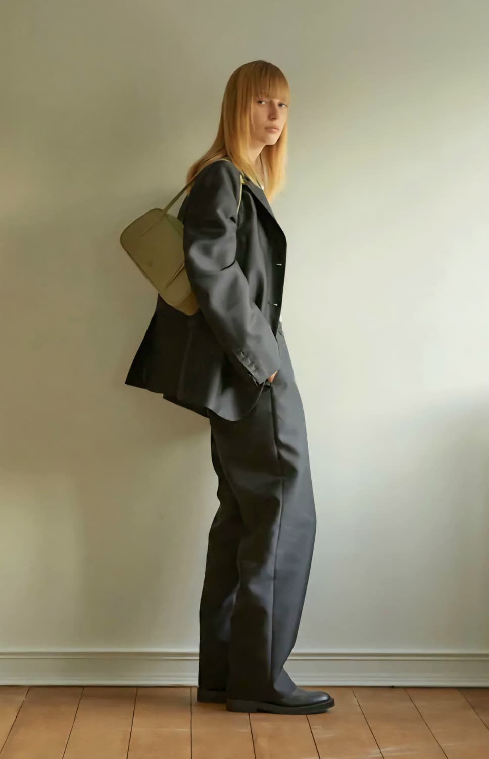 아더템포 staccato (olive) 숄더백 토트백 상품이미지5